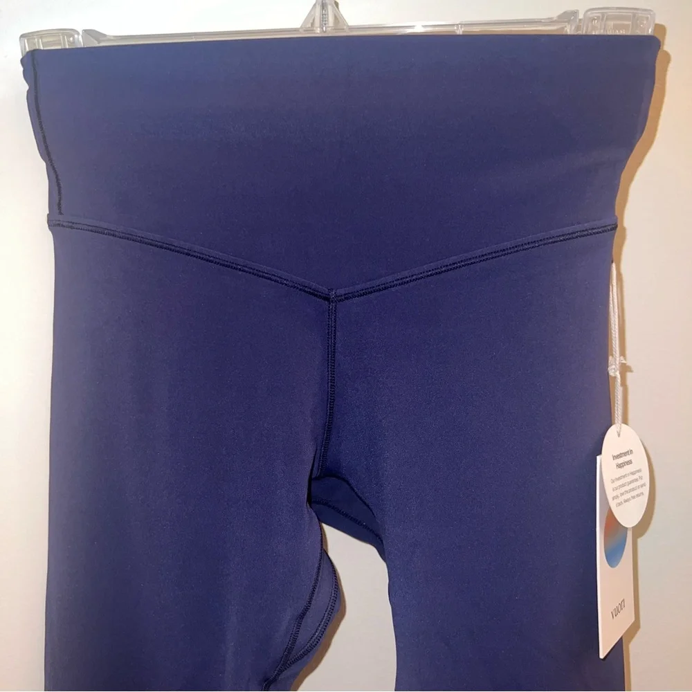 Vuori AllTheForm Legging Blue Coast XS NWT High Rise Sold Out $110 - Picture 5 of 9